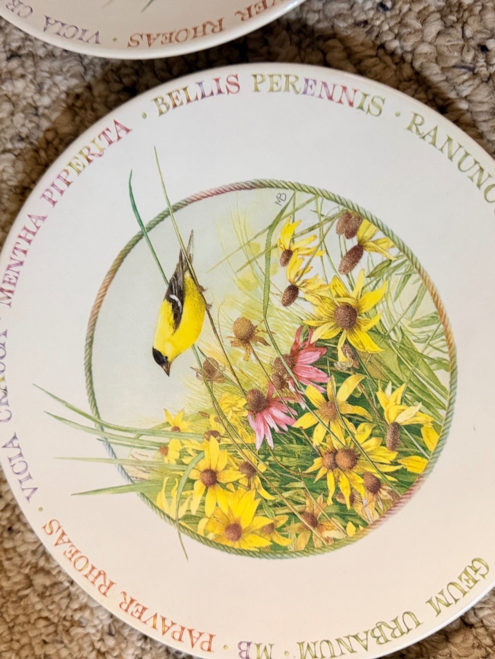 Plates by Marjolein Bastin set of 4 plates